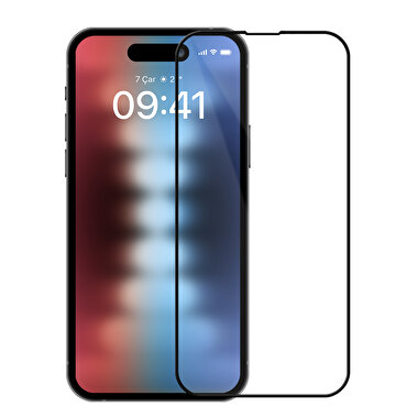 Buff iPhone 15 5D Glass Ekran Koruyucu 8683548216885