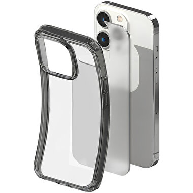 Buff iPhone 15 Pro Air Hybrid Kılıf Smoke Black 8683548217042