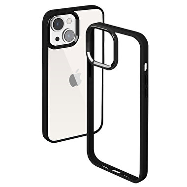 Buff iPhone 15 New Air Bumper Kılıf Black 8683548217523