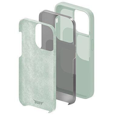 Buff iPhone 15 Pro Rubber Fit Kılıf Succulent 8683548218636