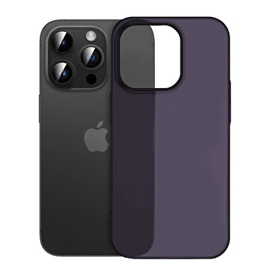 Buff iPhone 15 Pro Max Slimfy Kılıf Purple 8683548219008