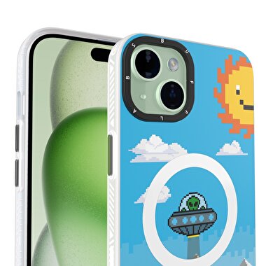 Buff iPhone 15 Plus MagKit Kılıf UFO 8684387700221