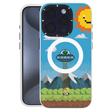 Buff iPhone 15 Pro MagKit Kılıf UFO 8684387700276