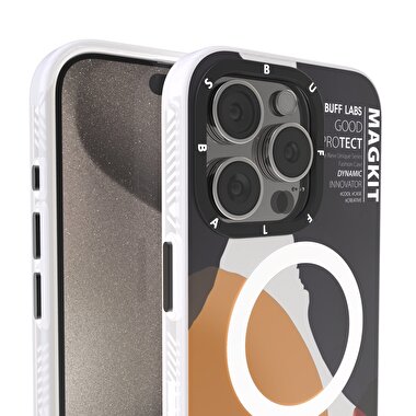 Buff iPhone 15 Pro Max MagKit Kılıf Hakuna 8684387700344