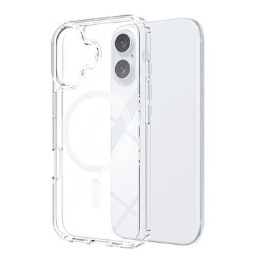 Buff iPhone 16 Magsafe Air Hybrid Şeffaf Kılıf 8684387701686