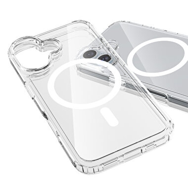 Buff iPhone 16 Magsafe Air Hybrid Şeffaf Kılıf 8684387701686
