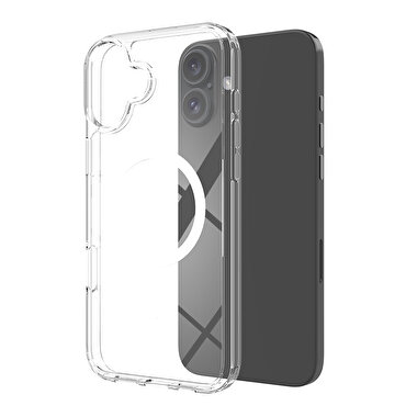 Buff iPhone 16 Plus Magsafe Air Hybrid Şeffaf  8684387701693
