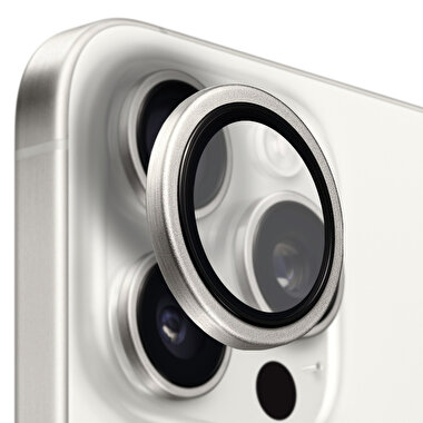 Buff iPhone 16 Pro/Max Titanyum Lens Silver 8684387701921