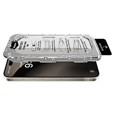 Buff iPhone 16 Pro Max Privacy EasyFit Ekran Koruyucu 8684387702119