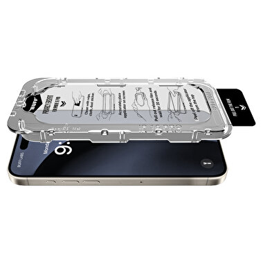 Buff iPhone 16 Pro Privacy EasyFit Ekran Koruyucu 8684387702126