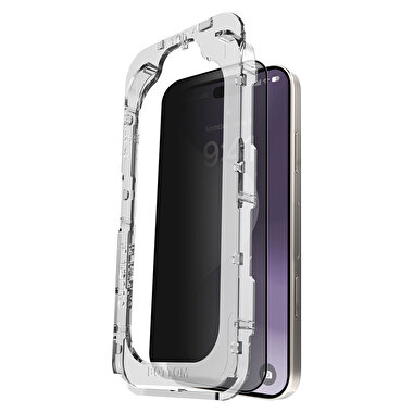 Buff iPhone 16 Plus Privacy EasyFit Ekran Koruyucu 8684387702133