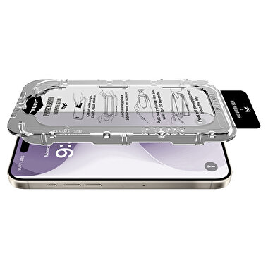 Buff iPhone 16 Plus Privacy EasyFit Ekran Koruyucu 8684387702133