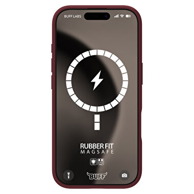 Buff iPhone 16 Pro Max Magsafe Rubber Fit - Plum 8684387702218