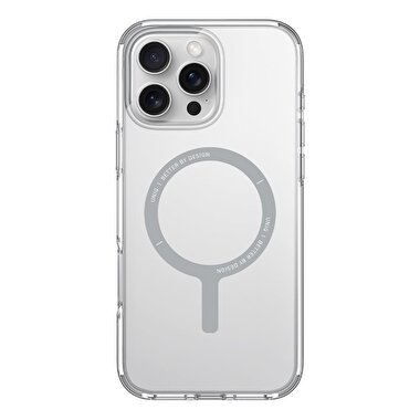 Uniq iPhone 16 Pro Clario Magsafe Kapak - Şeffaf 8886463689738