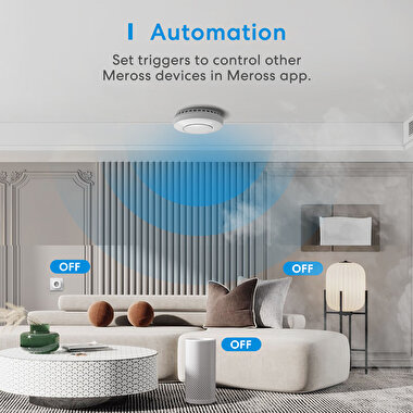 Meross Akıllı Duman Sensörü Kit GS559AH