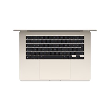 Teşhir - Apple MacBook Air 15' M3 Çip 8 Çekirdekli CPU 10 Çekirdekli GPU 16GB Bellek 256GB SSD Yıldız Işığı  MC9F4TU/A