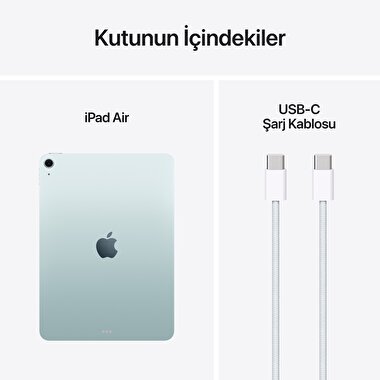 Apple 11 inç iPad Air M3 Wi-Fi 128GB Mavi MC9X4TU/A