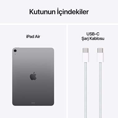 Apple 11 inç iPad Air M3 Wi-Fi 512GB Uzay Grisi MCA74TU/A