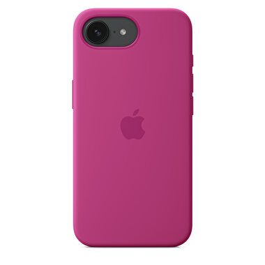 iPhone 16e için Silikon Kılıf – Fuşya MD3W4ZM/A