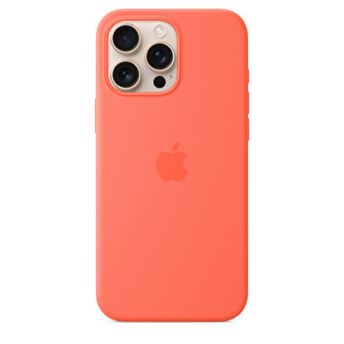 iPhone 16 Pro Max için MagSafe özellikli Silikon Kılıf – Koyu Turuncu MDGX4ZM/A