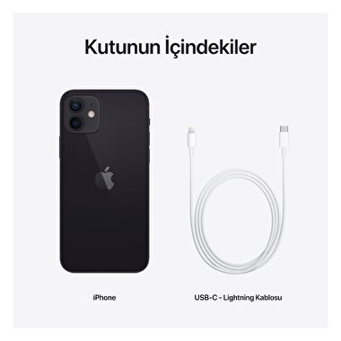 Apple iPhone 12 64GB Siyah  MGJ53TU/A