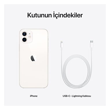 Apple iPhone 12 128GB Beyaz  MGJC3TU/A