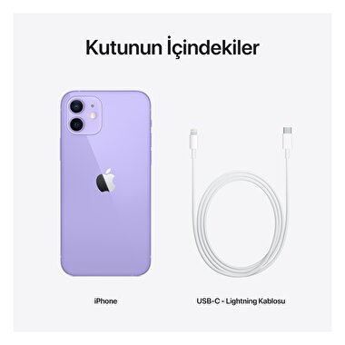 Apple iPhone 12 64GB Mor  MJNM3TU/A