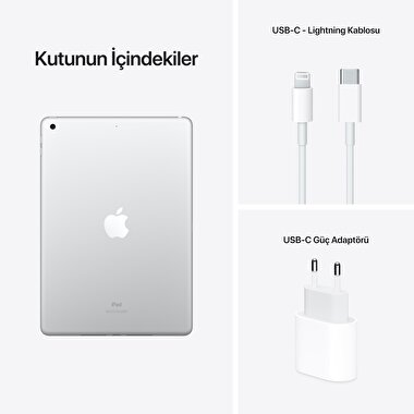 Apple iPad 10.2" Wi-Fi 256GB - Gümüş  MK2P3TU/A
