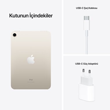 Apple iPad mini 8.3" Wi-Fi 64GB - Yıldız Işığı  MK7P3TU/A