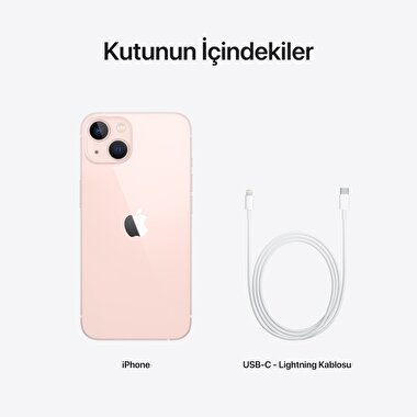 Apple iPhone 13 128GB Pembe  MLPH3TU/A