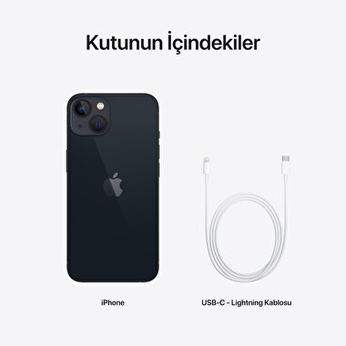 Apple iPhone 13 256GB Gece Yarısı  MLQ63TU/A