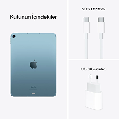 Apple iPad Air 10.9 inç Wi-Fi + Cellular 64GB Mavi  MM6U3TU/A