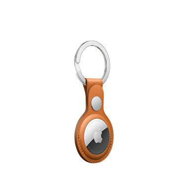 Apple AirTag Leather Key Ring - Golden Brown MMFA3ZM/A