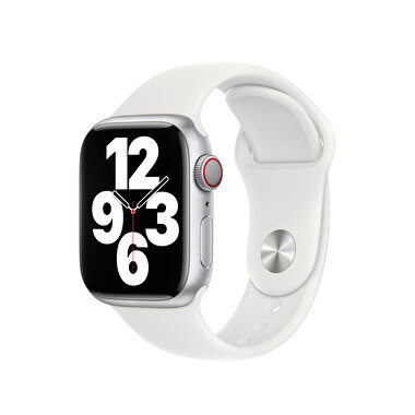 Apple Watch 41mm White Spor Kordon MP6V3ZM/A