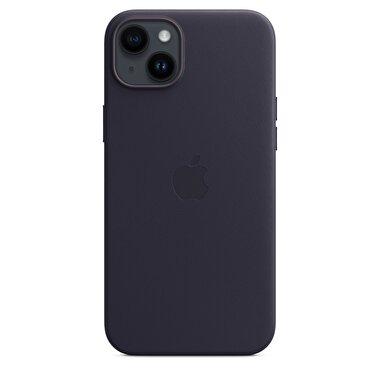 iPhone 14 Plus için MagSafe özellikli Deri Kılıf - Mürekkep Moru MPPC3ZM/A