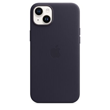 iPhone 14 Plus için MagSafe özellikli Deri Kılıf - Mürekkep Moru MPPC3ZM/A