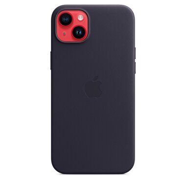 iPhone 14 Plus için MagSafe özellikli Deri Kılıf - Mürekkep Moru MPPC3ZM/A