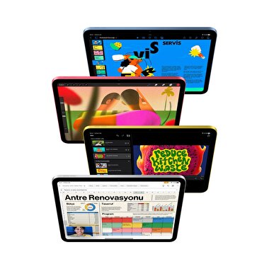 Apple 10.9 inç iPad Wi-Fi 64GB - Mavi MPQ13TU/A MPQ13TU/A