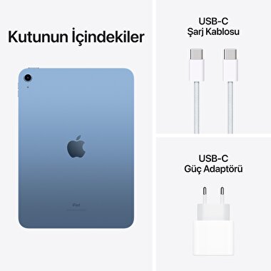 Apple 10.9 inç iPad Wi-Fi 64GB - Mavi MPQ13TU/A MPQ13TU/A