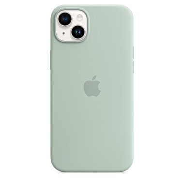 iPhone 14 Plus için MagSafe özellikli Silikon Kılıf - Sukulent MPTC3ZM/A