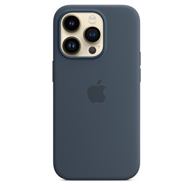 iPhone 14 Pro için MagSafe özellikli Silikon Kılıf - Fırtına Mavisi MPTF3ZM/A