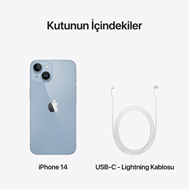 Apple iPhone 14 128GB Mavi  MPVN3TU/A