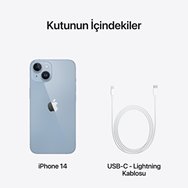 Apple iPhone 14 128GB Mavi  MPVN3TU/A