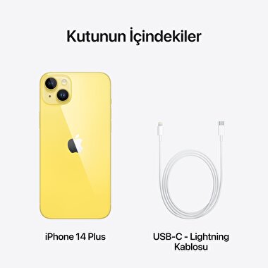 Apple iPhone 14 Plus 128GB Sarı  MR693TU/A