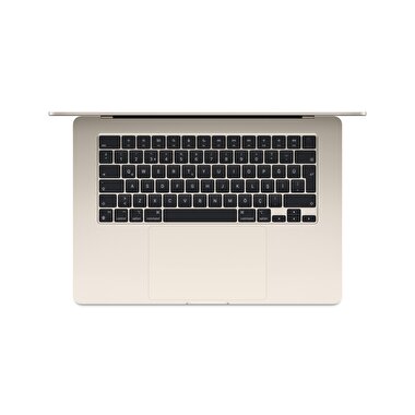 MacBook Air 15 inç M3 Çip 8CPU 10GPU 8GB Bellek 512GB SSD Yıldız Işığı MRYT3TU/A