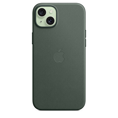 Apple iPhone 15 Plus için MagSafe özellikli Mikro Dokuma Kılıf - Kermes Meşesi MT4F3ZM/A
