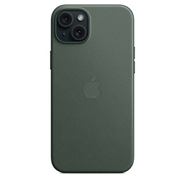 Apple iPhone 15 Plus için MagSafe özellikli Mikro Dokuma Kılıf - Kermes Meşesi MT4F3ZM/A