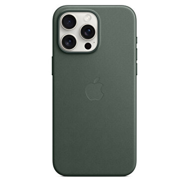 Apple iPhone 15 Pro Max için MagSafe özellikli Mikro Dokuma Kılıf - Kermes Meşesi MT503ZM/A
