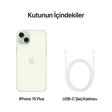 Apple iPhone 15 Plus 256GB Yeşil  MU1G3TU/A