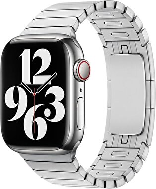 38 mm Baklalı Model Gümüş Rengi Bilezik MU983ZM/A